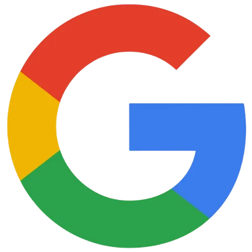 Logos (2) Google logo in bold, colorful letters: blue G, red o, yellow o, blue g, green l, and red e, on a white background.